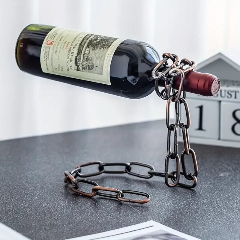 Unique artistic wine holder